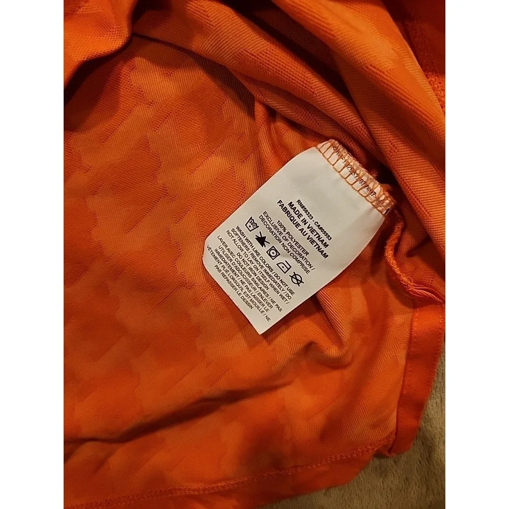 Nike Men's Dri-FIT Vapor Polo Golf Shirt Size Large Stretch Fit Orange
